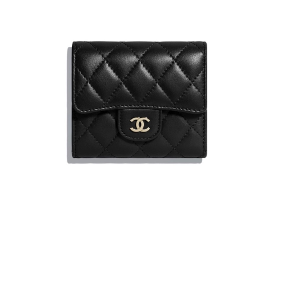 Chanel classic flip wallet